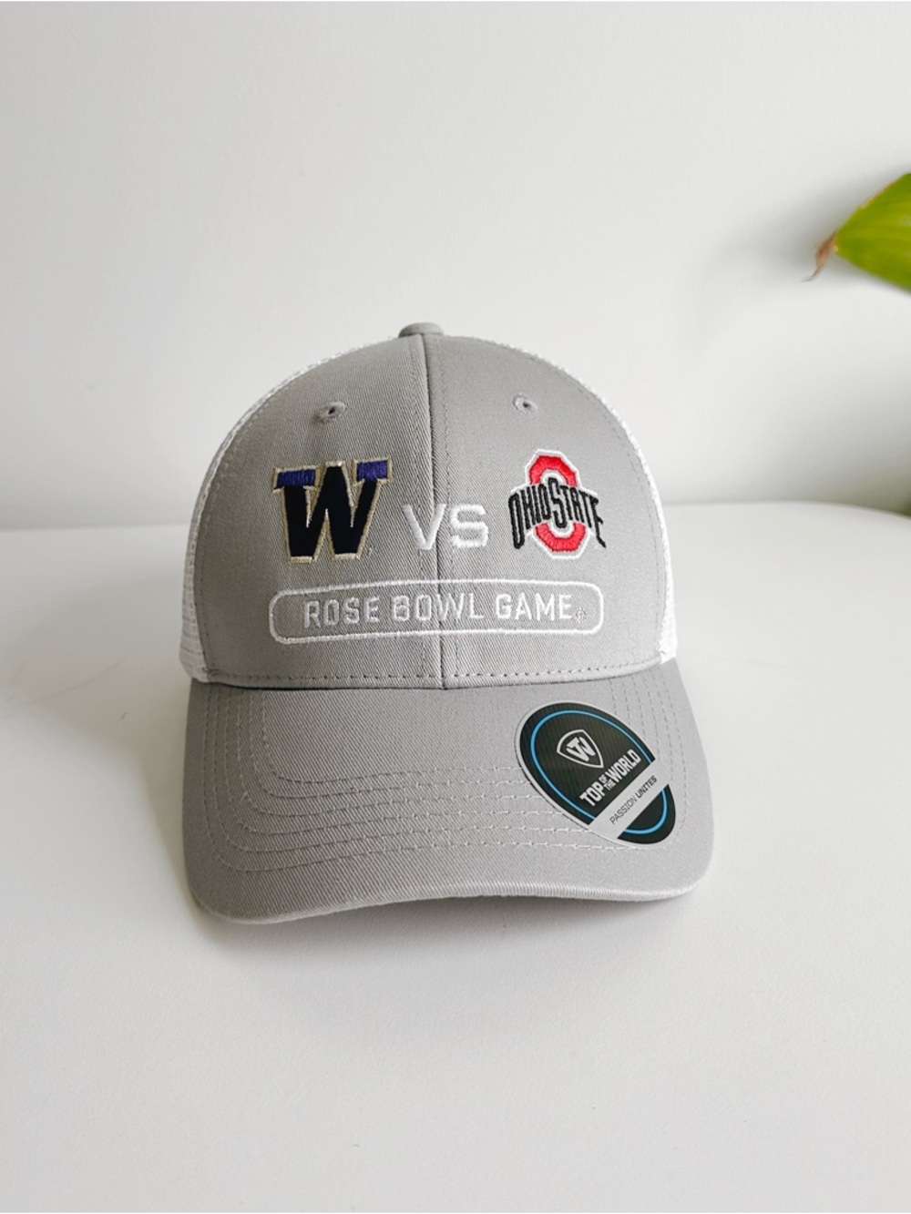 Ohio State Hat 2019 Rose Bowl Buckeyes Washington Huskies Trucker Adjustable